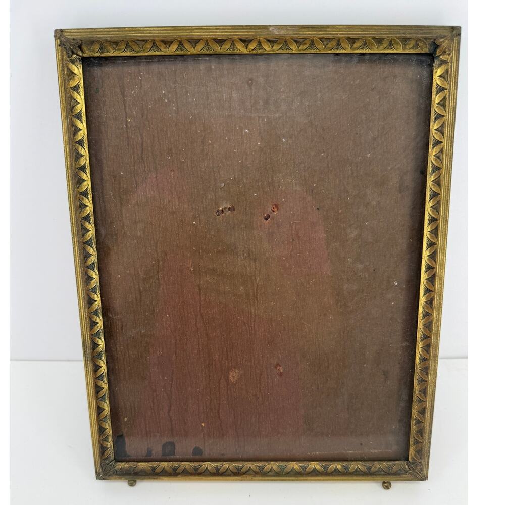 Vintage Ornate Gold Tone Metal Picture Frame 8x10 Regency Victorian Photo Decor